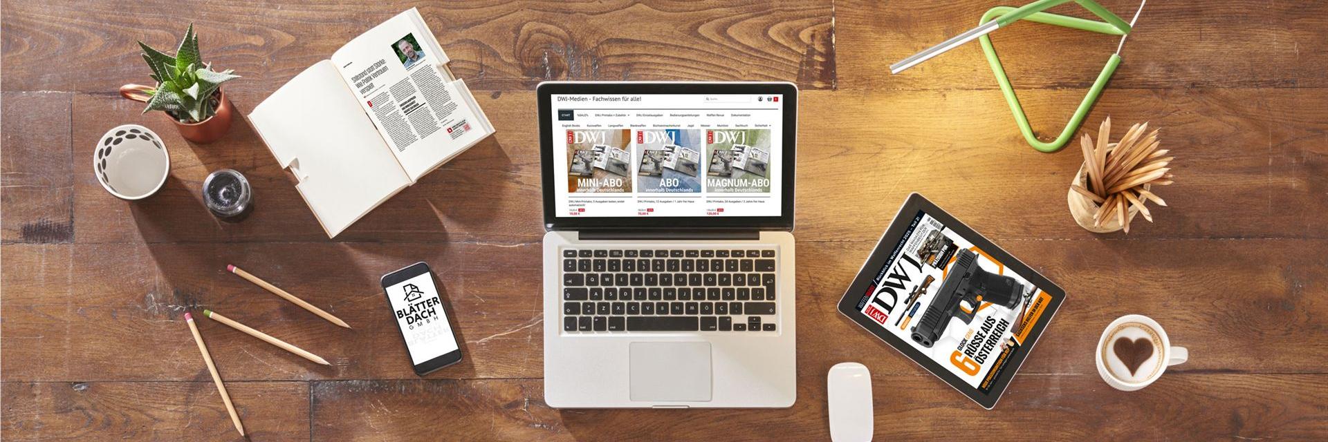 Blätterdach-Verlag Titelgrafik